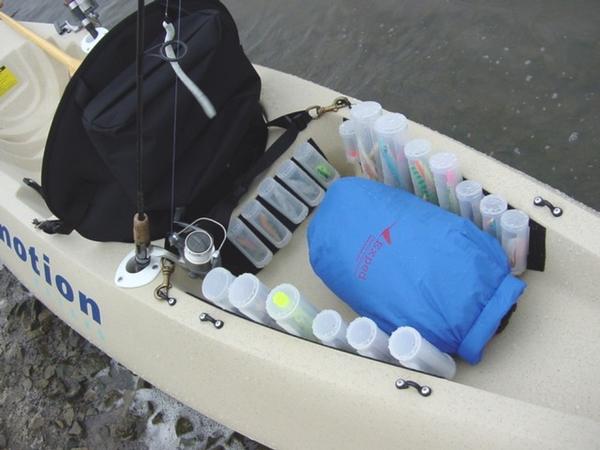 kayak fishing gear